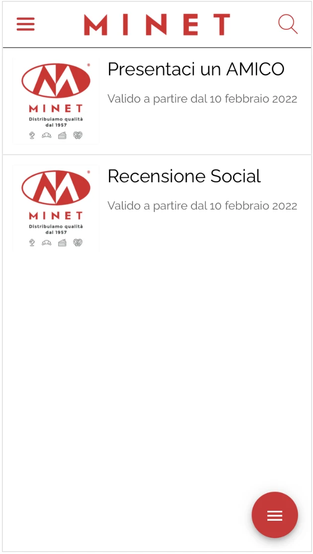 MINET screenshot