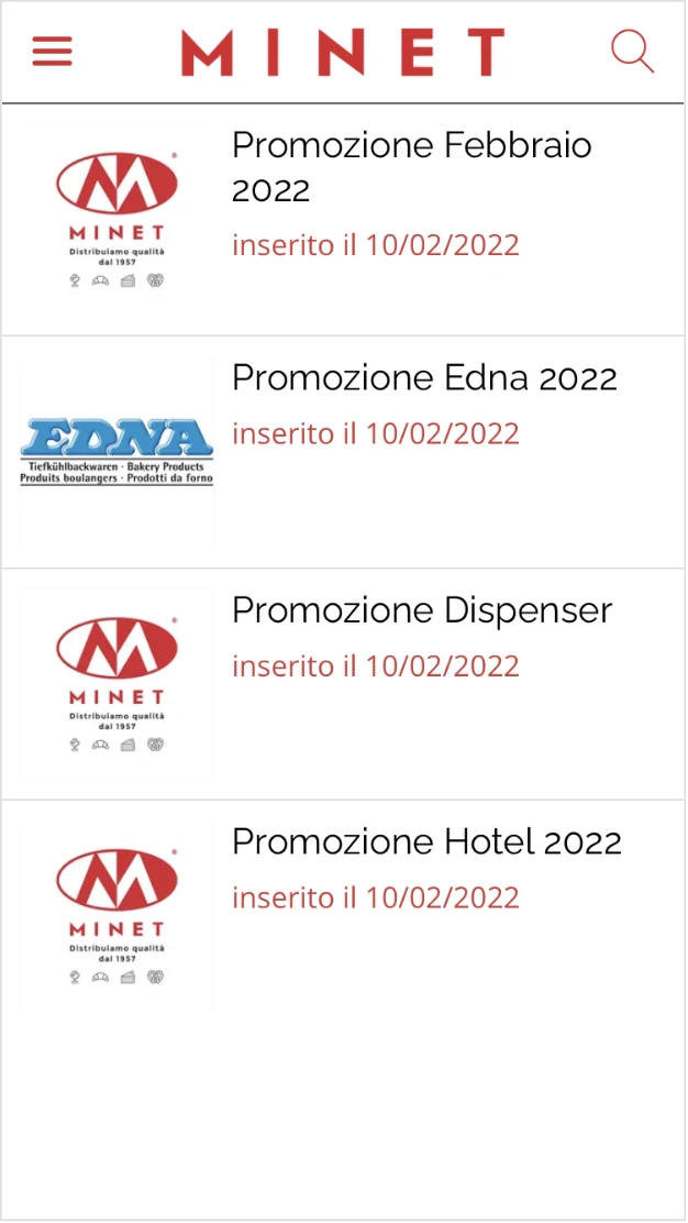 MINET screenshot